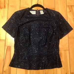 stunning sequin top